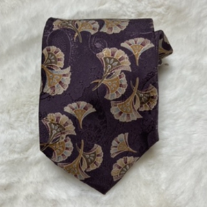 Valentino vintage floral silk tie‎